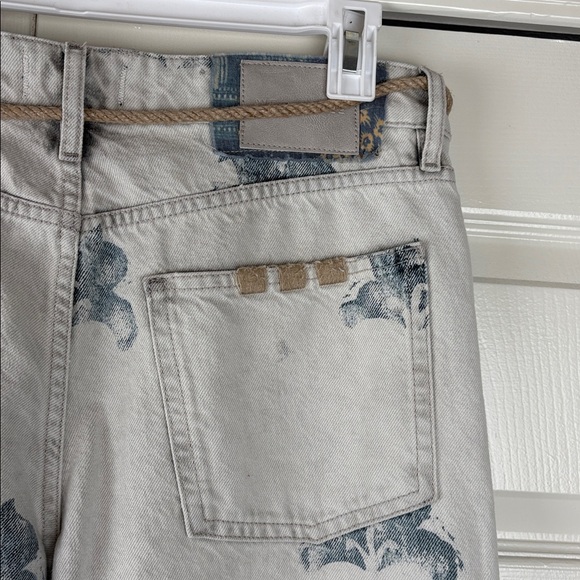 We The Free Geranium Slouchy Straight Jeans Size 30 New With Tag Sold out! - Picture 13 of 14